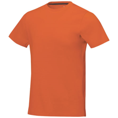 NANAIMO SHORT SLEEVE MENS TEE SHIRT in Orange