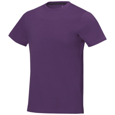 NANAIMO SHORT SLEEVE MENS TEE SHIRT in Plum