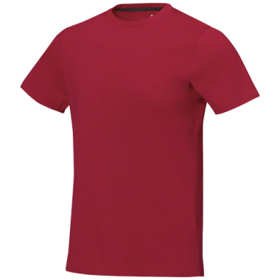 NANAIMO SHORT SLEEVE MENS TEE SHIRT in Red