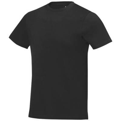 NANAIMO SHORT SLEEVE MENS TEE SHIRT in Solid Black