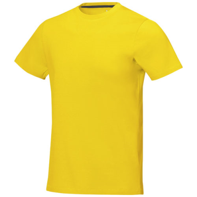 NANAIMO SHORT SLEEVE MENS TEE SHIRT in Yellow