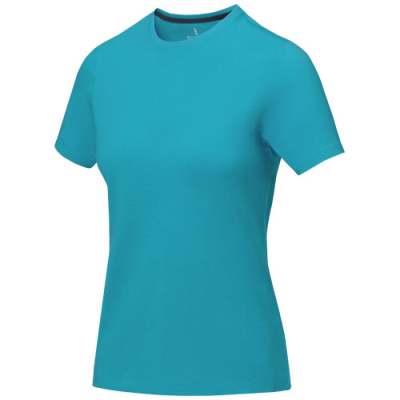 NANAIMO SHORT SLEEVE WOMENS TEE SHIRT in Aqua