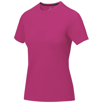 NANAIMO SHORT SLEEVE WOMENS TEE SHIRT in Magenta