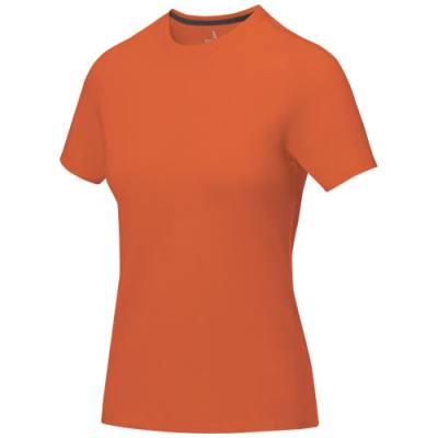 NANAIMO SHORT SLEEVE WOMENS TEE SHIRT in Orange