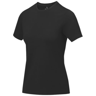 NANAIMO SHORT SLEEVE WOMENS TEE SHIRT in Solid Black