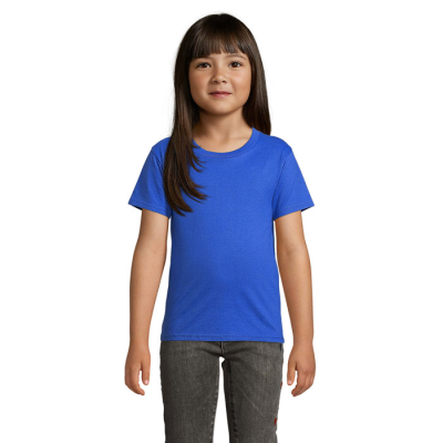 PIONEER CHILDRENS T-SHIRTORGANIC in Blue