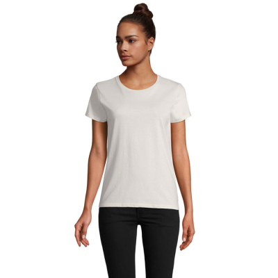 PIONEER LADIES TEE SHIRT 175G in White