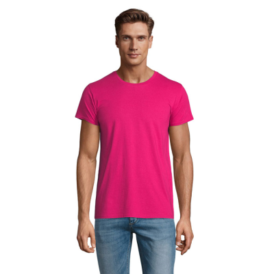 PIONEER MEN TEE SHIRT 175G in Pink