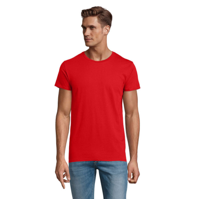 PIONEER MEN TEE SHIRT 175G in Red