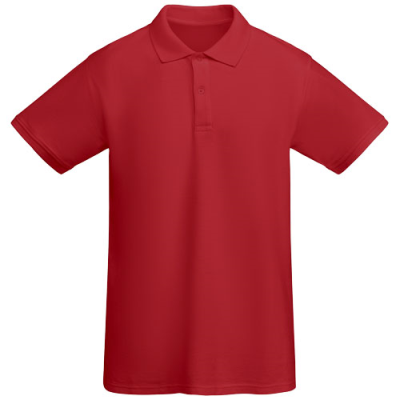 PRINCE SHORT SLEEVE MENS POLO in Red