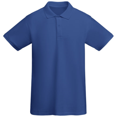 PRINCE SHORT SLEEVE MENS POLO in Royal Blue