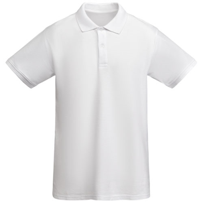 PRINCE SHORT SLEEVE MENS POLO in White