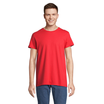 RE CRUSADER TEE SHIRT 150G in Red