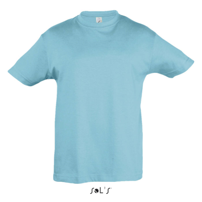 REGENT CHILDRENS TEE SHIRT 150G in Blue