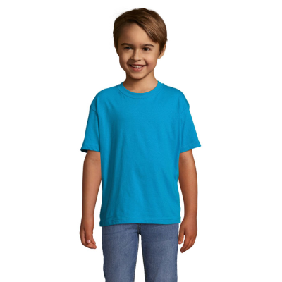 REGENT CHILDRENS TEE SHIRT 150G in Blue