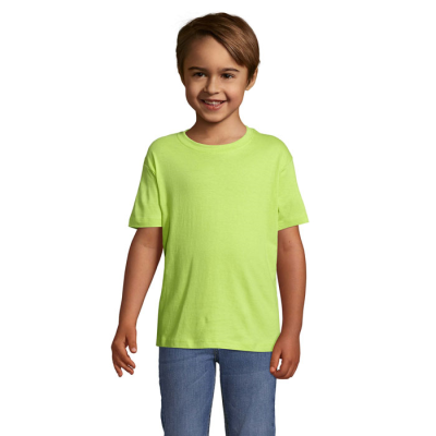 REGENT CHILDRENS TEE SHIRT 150G in Green