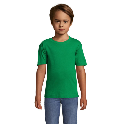 REGENT CHILDRENS TEE SHIRT 150G in Green