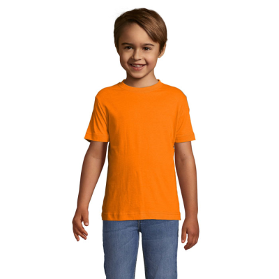 REGENT CHILDRENS TEE SHIRT 150G in Orange