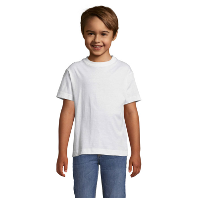 REGENT CHILDRENS TEE SHIRT 150G in White