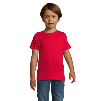 REGENT F CHILDRENS TEE SHIRT 150G in Red