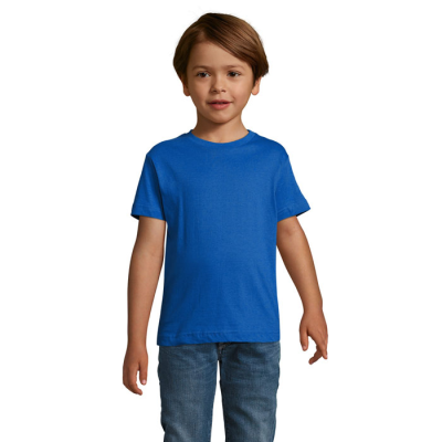 REGENT FIT CHILDRENS TEE SHIRT 150 in Blue