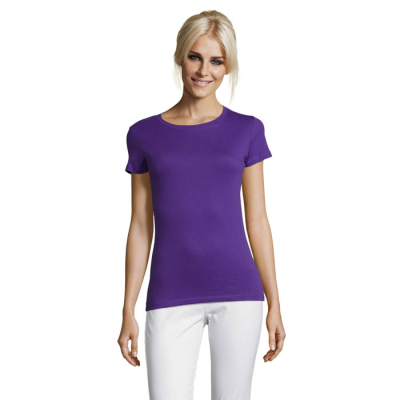 REGENT LADIES TEE SHIRT 150 in Purple