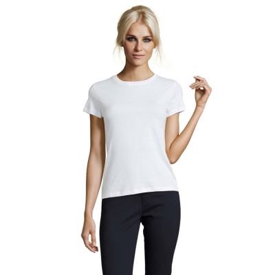 REGENT LADIES TEE SHIRT 150 in White