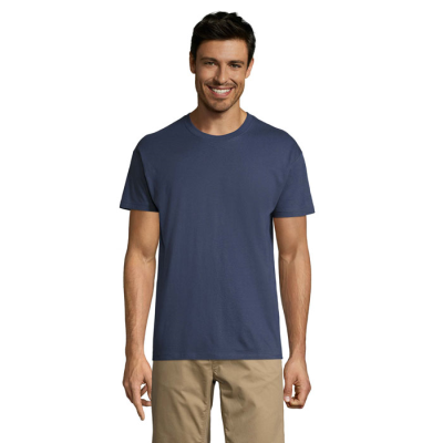 REGENT UNI TEE SHIRT 150G in Blue