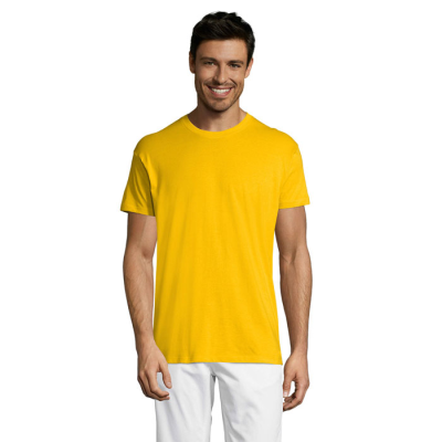 REGENT UNI TEE SHIRT 150G in Gold