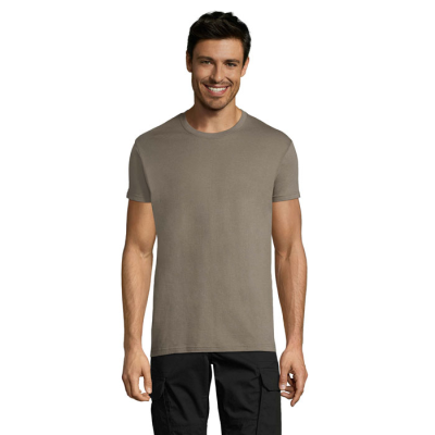 REGENT UNI TEE SHIRT 150G in Grey