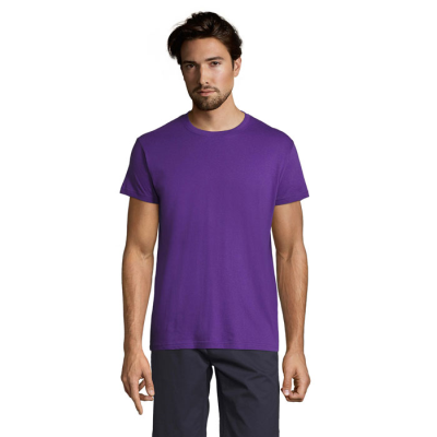 REGENT UNI TEE SHIRT 150G in Purple