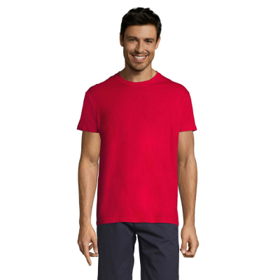 REGENT UNI TEE SHIRT 150G in Red