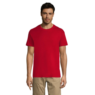 REGENT UNI TEE SHIRT 150G in Red