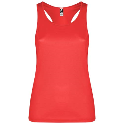 SHURA WOMENS SPORTS VEST in Red