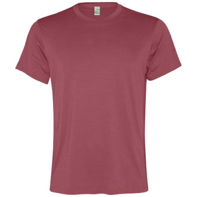 SLAM SHORT SLEEVE MENS SPORTS TEE SHIRT in Berry Red