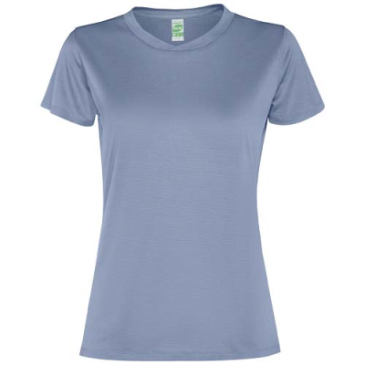 SLAM SHORT SLEEVE WOMENS SPORTS TEE SHIRT in Zen Blue