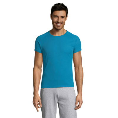 SPORTY MEN TEE SHIRT in Blue