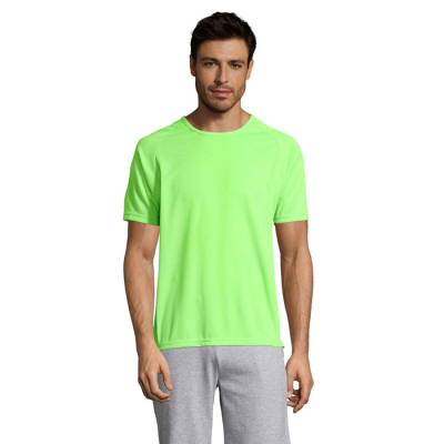 SPORTY MEN TEE SHIRT in Green