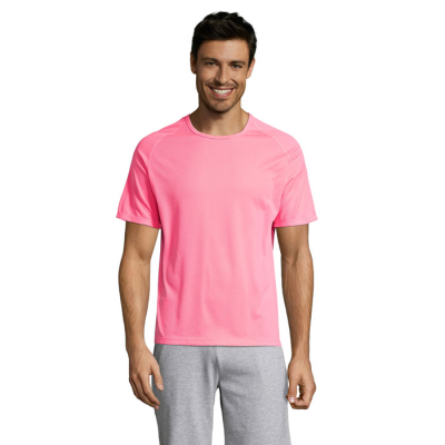 SPORTY MEN TEE SHIRT in Pink