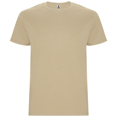 STAFFORD SHORT SLEEVE MENS TEE SHIRT in Sand