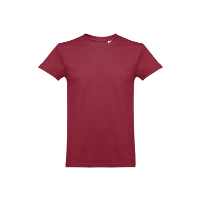 THC ANKARA MENS TEE SHIRT - L in Burgundy