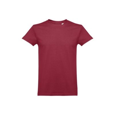 THC ANKARA MENS TEE SHIRT - XXL in Burgundy