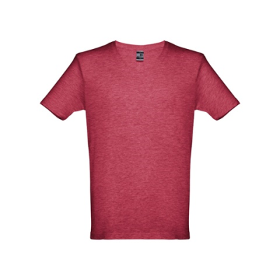 THC ATHENS MENS TEE SHIRT - L in Heather Red