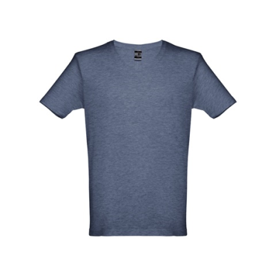 THC ATHENS MENS TEE SHIRT - M in Heather Blue