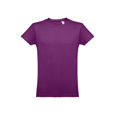 THC LUANDA MENS TUBULAR COTTON TEE SHIRT - L in Purple