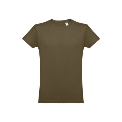 THC LUANDA MENS TUBULAR COTTON TEE SHIRT - XS in Army Green