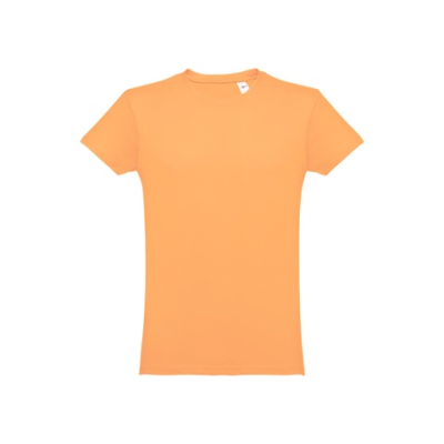 THC LUANDA MENS TUBULAR COTTON TEE SHIRT - XS in Coral Orange