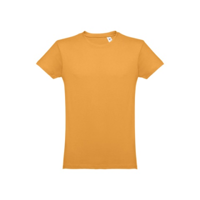 THC LUANDA MENS TUBULAR COTTON TEE SHIRT - XS in Dark Yellow