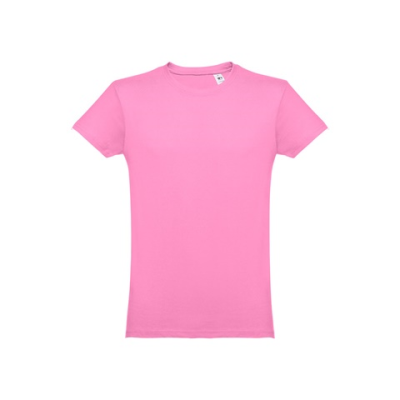 THC LUANDA MENS TUBULAR COTTON TEE SHIRT - XS in Light Pink