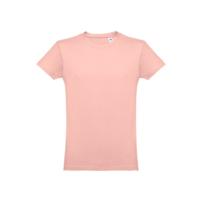 THC LUANDA MENS TUBULAR COTTON TEE SHIRT - XS in Salmon